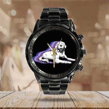Discover Marvel Hawkeye Disney Plus Lucky Afterimage Calendar Steel Band Watch