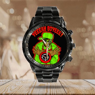 Discover Flava Flav Calendar Steel Band Watch