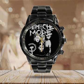 Discover Depeche Mode Calendar Steel Band Watch