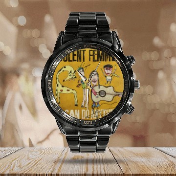 Discover Violent Femmes Calendar Steel Band Watch