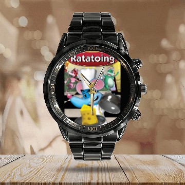 Discover Ratatoing Calendar Steel Band Watch