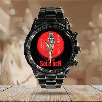 Discover Let me solo her - Elden Ring Calendar Steel Band Watch