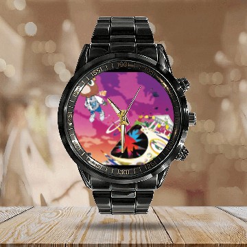 Discover Graduation Kanye West Calendar Steel Band Watch