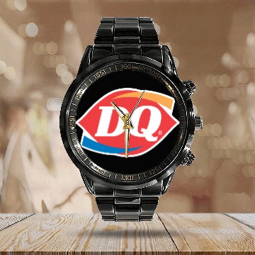 Discover DAIRY QUEEN Calendar Steel Band Watch