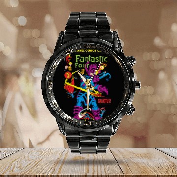 Discover Battle of Galactus Calendar Steel Band Watch