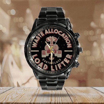 Discover Disney Pixar Wall-E Waste Allocation Load Lifter Zip Calendar Steel Band Watch