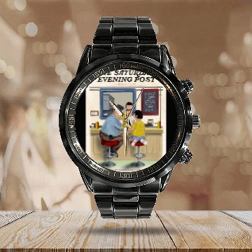 Discover regulars day at Bobs Burgers Hawaiians Calendar Steel Band Watch