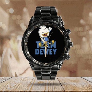 Discover Disney DuckTales Team Dewey Adventure Is About D Calendar Steel Band Watch