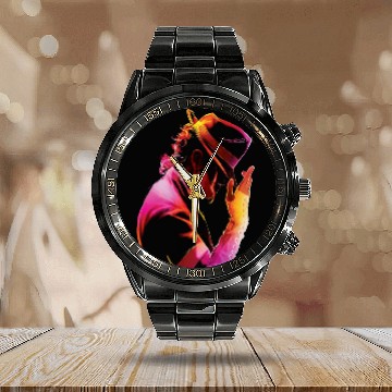 Discover Michael Jackson Calendar Steel Band Watch