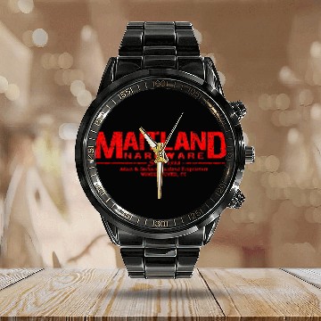 Discover Maitland Hardware from Beetlejuice Calendar Steel Band Watch