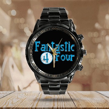 Discover Fantastic Four Calendar Steel Band Watch