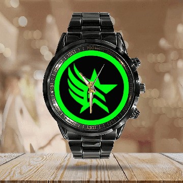 Discover Mass Effect Renegade Calendar Steel Band Watch