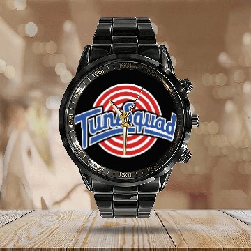 Discover Tunesquad Calendar Steel Band Watch