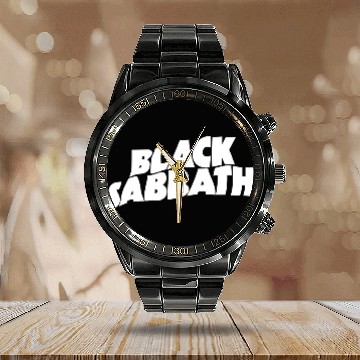 Discover BLACK SABBATH metal rock Baseball Jersey Calendar Steel Band Watch