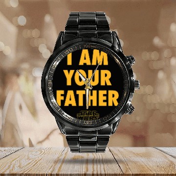 Discover Amazon Essentials Disney  Marvel  Star Wars  Princess Men's Short Sleeve Baseball Tees Calendar Steel Band Watch