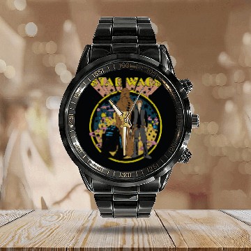 Discover Star Wars Vintage Psych Rebels Disney Baseball Tees Calendar Steel Band Watch