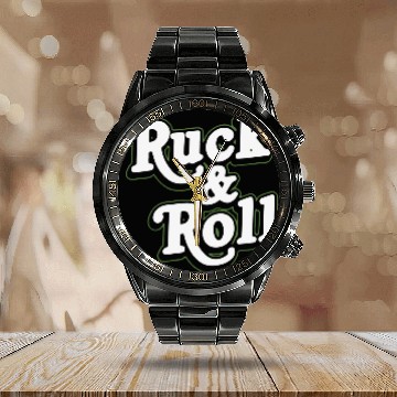 Discover Ruck And Roll Calendar Steel Band Watch