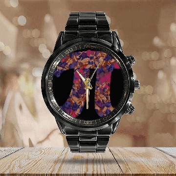 Discover Berry Pi Calendar Steel Band Watch