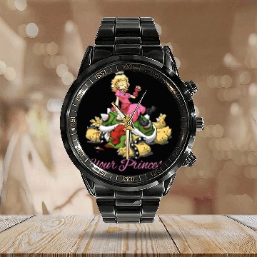 Discover Bored Calendar Steel Band Watch