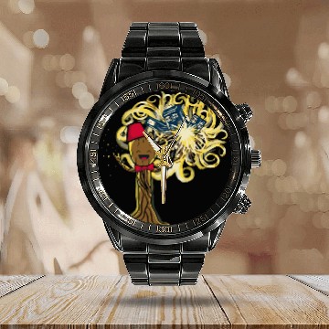 Discover Doctor Groot Calendar Steel Band Watch