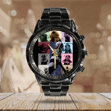 Discover Buzz Eras Tour 1705 Calendar Steel Band Watch