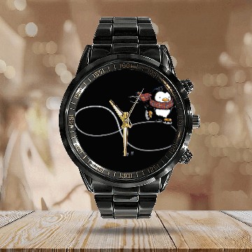 Discover Fig. 8 Calendar Steel Band Watch