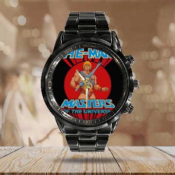 Discover HeMan High Resolution Calendar Steel Band Watch