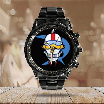 Discover Hello Gizmo Calendar Steel Band Watch