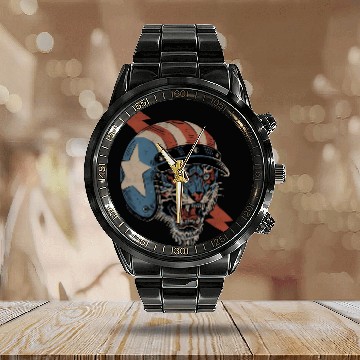 Discover Easy Tiger- Calendar Steel Band Watch