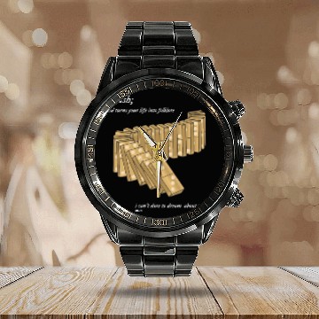 Discover Tayl0r Swift Gold Rush - Dominoes Baseball Jerseys Calendar Steel Band Watch