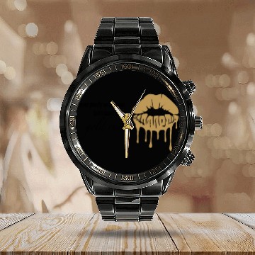 Discover Gold Rush - Tayl0r Swift - evermore Baseball Jerseys Calendar Steel Band Watch