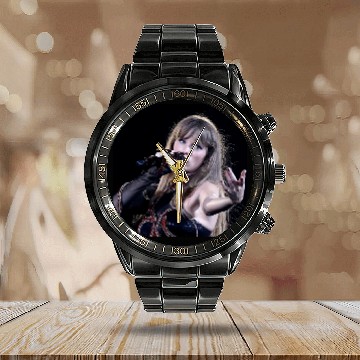 Discover reputatiom eras tour Calendar Steel Band Watch