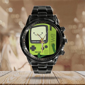 Discover Nintendo BMO Calendar Steel Band Watch