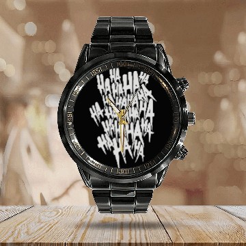 Discover Why So Serious Calendar Steel Band Watch