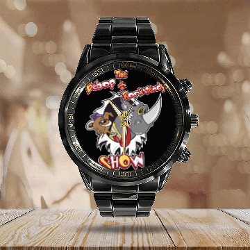 Discover The Bebop and Rocksteady Show Calendar Steel Band Watch