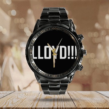 Discover Lloyd Calendar Steel Band Watch