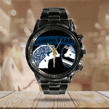 Discover Looking Sharp Calendar Steel Band Watch