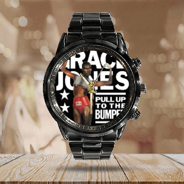 Discover Grace Jones Calendar Steel Band Watch