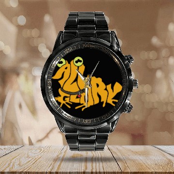 Discover ALL GLORY - Hypnotoad - Calendar Steel Band Watch