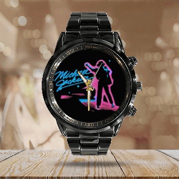 Discover Michael jackson Calendar Steel Band Watch