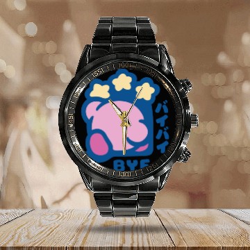 Discover kirby bye Calendar Steel Band Watch Calendar Steel Band Watch