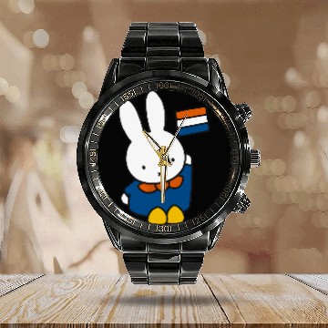 Discover Nijntje Miffy Calendar Steel Band Watch