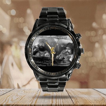 Discover Cheech And Chong Calendar Steel Band Watch