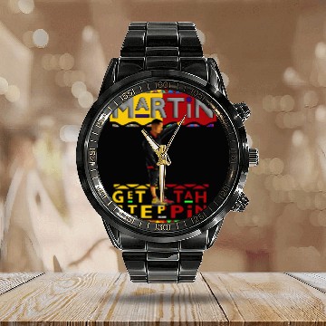Discover Fitz 4 kickz Calendar Steel Band Watch to match the Jordan 5 What The