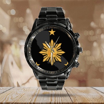 Discover Filipino Heritage Calendar Steel Band Watch Pinoy Warrior Calendar Steel Band Watch Calendar Steel Band Watch