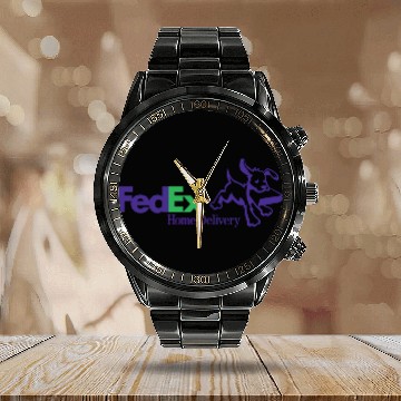 Discover Fedex Variation Calendar Steel Band Watch