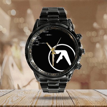 Discover Aphex Twin Calendar Steel Band Watch