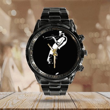 Discover Miles Davis Calendar Steel Band Watch