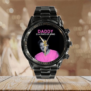 Discover Pedro Pascal Daddy - Pedro Pascal - Calendar Steel Band Watch