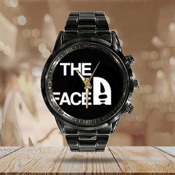 Discover The No Face Calendar Steel Band Watch